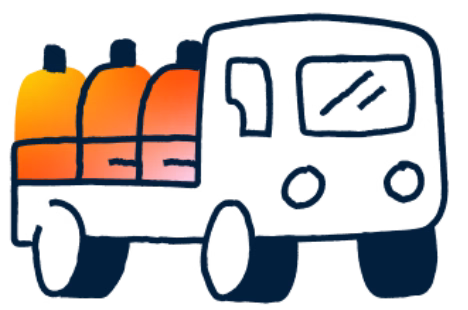 Reparto de bombona de butano a domicilio